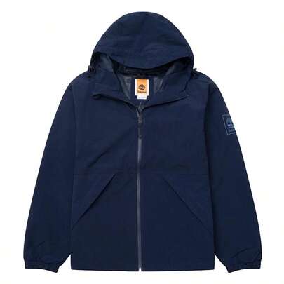 Timberland 男士连帽夹克，休闲梭织外套，舒适日常及户外穿着，A69PU433