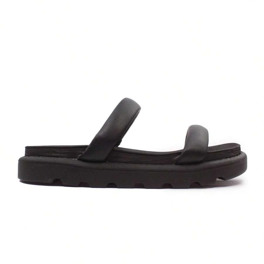 Chinelo Feminino Papete Vizzano Meia Cana - Preto - Visão 1