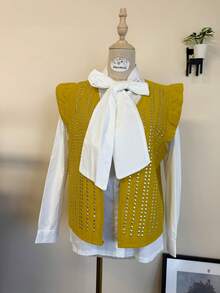 Women Tops - Mustard Yellow - View 7