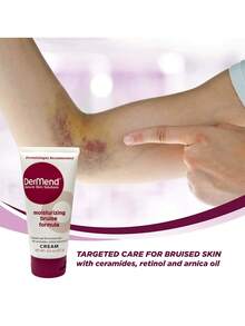 1Pc Bruise Repair Moisturizing Cream | With Keratin & Nourishing Ingredients | Light Beige Texture | Revives Weakened Skin | For Bruises On Arms, Legs & Hands | Repairing, Hydrating & Soothing