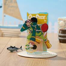 Miniso 海贼王亚克力场景立牌盲盒 亚克力材质 高清人物还原 10个经典角色 桌面游玩必备（1个，随机发货） - 彩色 - 查看 8