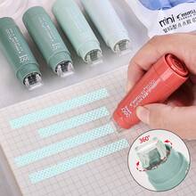 4pcs/Set Double Sided Adhesive Tape Roller, Swivel Telescopic Head, Adult Scrapbooking Supplies, Scrapbook Photo Tape For Scrapbooking, Handbooking, Card Scrapbooking Journals And Crafts Back To School