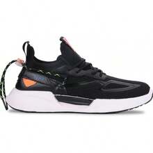 SHVE SHENDY VENDY Tenis Hombre, Zapatos Hombre Deportivos, Zapatos de Malla Transpirable para Hombre, Zapatillas de Deporte Casuales de Moda Entrenamiento Caminar Correr Gimnasio con Suela Antiderrapante - Negro - Ver 12