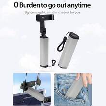 Portable Airplane Phone Holder, 360° Rotatable Travel Stand For Table, Foldable Pocket-Sized Multi-Directional Tray Table, Perfect Train & Airplane Travel Accessory