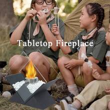 Outdoor Fireplace - Black - View 8