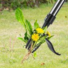 Premium Gardening Tool - Stand-Up Puller For Deep Root Extraction Control‌ - Black - View 4