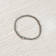 New Classic A-Z Heart Initial Bracelet Women Handmade Bead Bracelet For Women Jewelry Gift