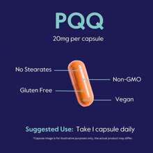 BESTVITE PQQ 20mg (Pyrroloquinoline Quinone) (120 Vegetarian Capsules) - No Stearates - Vegan - Non GMO - Gluten Free - 白色的 - 查看 5