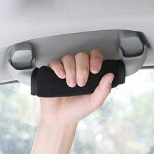 1 Luva Rosa/Preta Fofa Para Maçaneta De Porta Da General Motors, Capa Para Maçaneta De Apoio De Braço Interno, Capa Para Freio De Mão, Protetor De Maçaneta De Carro - Puxe as luvas - Ver 11