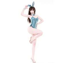 SENMHS Reverse Bunny Sexy PU Leather All Season - MH21 màu lục lam - Xem 3