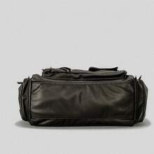 Casual Coffee Leather Handbag For Women, Large Tote Bag Work Bags For Women, Crossbody With Multiple Pockets, Soft Washed PU, Handbag For Fall Winter, Free Shipping  Gifts For Women, School Commuter Daily Bag, Thanksgiving, Christmas Holiday Gift For Girls - Cà phê nâu - Xem 6