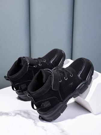 Children's Boots, Fashionable Casual Kids' Boots, New Autumn/Winter 2025 British Style For Big Kids, Little Boys