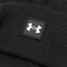 Under Armour 男士休闲帽 UA Halftime 浅口帽 日常户外旅行运动帽 1379990-001 - 黑色 - 查看 4