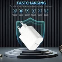 1-2pcs PD 30W Fast Charging EU Plug Adapter Compatible With IPhone 17 Pro Max/17 Pro/17 Plus/17/16/15/14/13/12/11/XS/XR/8/7/6, S25/S24/S23/S22/S21 Ultra Plus, Series - EU C Type Plug(220-240V) - View 7