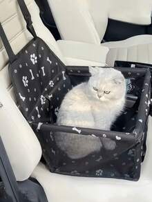 High Quality Pet Car Seat, Suitable For Small To Medium Dogs Safety Basket Dog Cushion In-Car Pet Basket, Dog Seat, Portable And Foldable, Waterproof And Breathable, Dog Seat For Car.Universal Dog & Cat Car Mat With Seat Belt Anchor, Non-Slip Bottom & Breathable Mesh - Waterproof Backseat Protector For Small/Medium Pets Dog Car Seat Car Seat Covers Dog Car Seat Cover Pet Car Seat