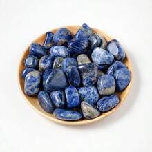 QYDCX Polished Stone Set Handpicked Tumbled Stones And Crystals Bulk For Healing Reiki Meditation Witchcraft And Home Decor - Lapis Lazuli - View 1