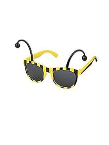 2PCS Beesuit - Women's Bee Wings + Bee Headband + Beehive Glasses And Yellow Ballet Dress, A Cute Halloween Beesuit, Suitable For Adults For Various Festivals, Small Animal Role-Playing Props