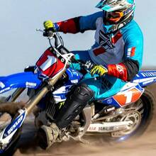 - Protector de rodilla para motocicleta, antideslizante, 2 en 1, ajustable, proteccin de rodilla de motocross, armadura de carreras - 2 negros, 2 unidades - Ver 7