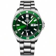 Orient Herren Automatik-Mechanikuhr im japanischen Stil, Herren Lässig-Uhr mit Leuchtanzeige und Wochenanzeige