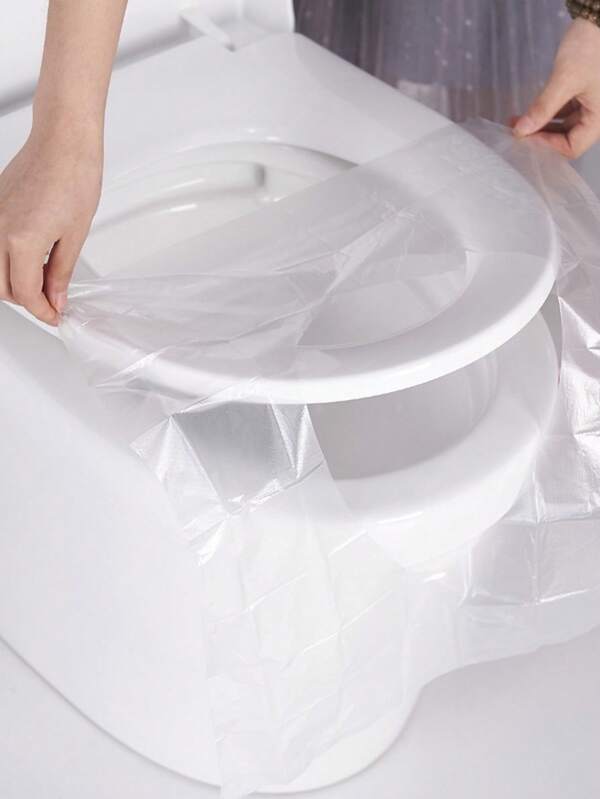 20/40/60 Stücke einzeln verpackte Toilettenmatten, Reise-Sitzkissen, tragbare Toilette, wasserdicht für Schwangere, Reise-Isolierung gegen Bakterien