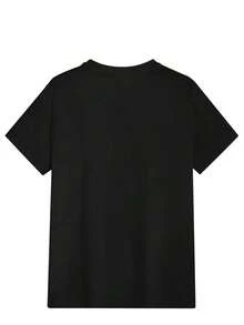 Men'S Modelo Beer Logo T-Shirt - Casual Crew Neck, Short Sleeve, Cotton, Summer Tee For Daily Wear & Workouts - Black - View 3