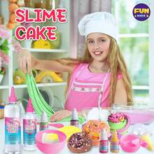 Butter Slime Kit Girls 10-12, FunKidz Soft Slime Making Kit Ages 8-12 Kids Slime Toys Birthday Party Present,Birthday,Party Gifts - 1 - 查看 2