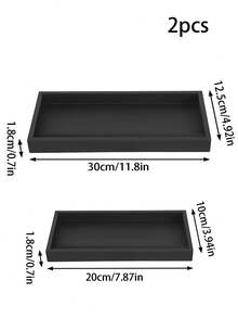 Plateau à bijoux, plateau de rangement, organisateur de table de chevet, plateau EDC, peut contenir les clés, le portefeuille, les lunettes de soleil, les montres, les pièces, le téléphone portable, le cologne
