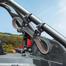 Soporte para Cinturn de Transmisin para UTV, Montura Universal de Cinturn Compatible con Barras de Proteccin de 1.5u201D - 2u201D Compatible con RZR, Can Am, Mule - Negro - - Ver 2