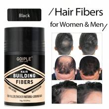15克/0.529盎司增发纤维，天然增发纤维，适用于头发稀疏和脱发，增发粉，填充发际线和鬓角，隐形，防汗，持久，即刻遮盖白发，增发粉，遮盖脱发，使头发看起来更浓密，男女通用 - 15g/0.529oz - 查看 3