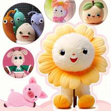 20颗闪亮眼睛,黑色塑料娃娃眼睛,尺寸12/14/16/18/20毫米,3D立体闪光眼睛带环,适用于钩编、阿米格鲁米娃娃、塑料钩编眼睛、泰迪熊DIY配件 - 多色-Moon Eyes - 查看 8