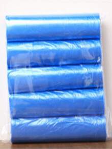 [Heavy Duty Garbage Bags] 6 Colors Heavy Duty 4 Gallon Small Plastic Garbage Bags Foldable, Leak-Proof For Bathroom, Toilet, Bedroom, Office And Toilet Trash Can - Save Space And Convenient Household Flat Mouth Disposable Color Thickened Garbage Bag, Hotel Household Special Offer Plastic Bag Small Trash Bags, Perfect For Cat Litter, Car Garbage, Home Office, Kitchen Waste, And Dog Poop Scooping!