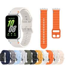 1 条硅胶表带适用于三星 Galaxy Fit 3 表带替换运动表带适用于三星 Galaxy Fit3 手链配件 - For Galaxy Fit 3 - 查看 1