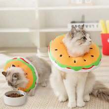 An Adjustable Protective Collar For Cats And Dogs, Cat Collar, Anti-Licking Protection After Sterilization, Adjustable Head Cover, Pet Dog Supplies