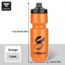TOSUOD Fahrrad Trinkflasche, Rennrad/Mountainbike Sport Outdoor Quetschflasche, Großer Fassungsraum