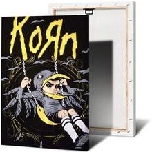 Tranh treo tường (1/3 tấm), khung tùy chọn, trang trí tường, trang trí phòng, bộ tranh áp phích ban nhạc Korn Vintage Metal, tranh nghệ thuật âm nhạc cổ điển, phù hợp cho phòng ngủ, phòng giải trí, quán bar - Tranh canvas, tranh chân dung, tranh tường Toile. - Nhiều màu - Xem 69