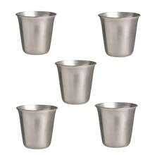 新款复古美式不锈钢咖啡杯水杯冷饮杯加厚宽口工业风杯子 - 彩色 - 查看 16