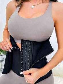1pc Women Waist Trainer Belt, Waist Trimmer, Sauna Sweat Waist Cincher, Sports Fitness Waist Belt, Waist Shaper, Waist Slimming Belt, Abdominal Trainer