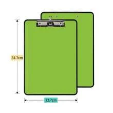 22.7*31.7cm Single Strong Clip A4 Portable Writing Board Folder Pad Special Hemming Plate Clamp