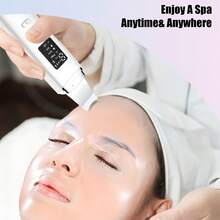 Ultrasonic Beauty Scraper, Blackhead Remover, Home Beauty Device, Acne & Blackhead Removal Scraper, Salon Ultrasonic Facial Exfoliation Treatment, Ultrasonic Skin Rejuvenation Care. Ultrasonic Skin Device For Ultrasonic Exfoliation Treatment.