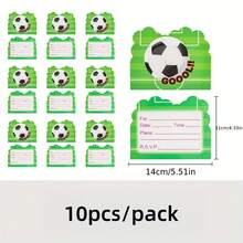 1 set Striscione per compleanno a tema calcio, decorazioni per feste a tema sportivo con bandiere e stendardi - Colori misti - Visualizzare 12