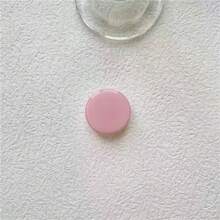 Support de téléphone portable extensible couleur unie, joli support transparent, pliable avec base transparente, accessoires de téléphone aux couleurs dopamine, compatible avec iPhone, Android, cadeau d'anniversaire, famille, amis. Support adhésif rotatif multifonctionnel. - Multicolore - Voir 12