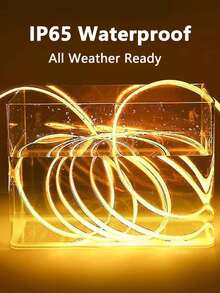 1条户外太阳能LED灯带，8种模式，带红外传感器，适用于圣诞节、花园、庭院、草坪、树木、房屋、万圣节装饰 - 彩色 - 查看 11