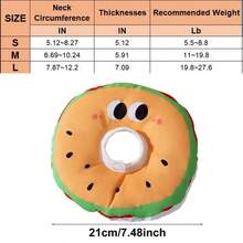 An Adjustable Protective Collar For Cats And Dogs, Cat Collar, Anti-Licking Protection After Sterilization, Adjustable Head Cover, Pet Dog Supplies