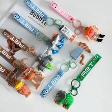 1pc Y2K Italian Brainrot Weird Creature Keychain, Abstract Animal Pendant, Novelty For Students, Bag Accessory Halloween Accessories Teachers Day Christmas Gift Ideas Bag Accessories Lanyards With Id Holder Car Accessories Bag Charms