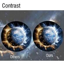 Yoidesu Telescopio, Telescopio Astronómico Espacial, Telescopios Profesionales 150X para Niños Telescopios Monoculares para Niños con Trípode - 1 - Ver 5