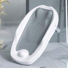 1 件婴儿浴盆架，新生儿坐躺支撑沐浴座椅，防滑加厚浴网，彩色婴儿浴垫 - 彩色 - 查看 14