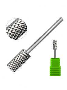 1件装专业高品质钨钢美甲钻头电动打磨机配件抛光切割器美甲工具用品