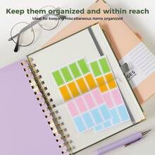 A5 Hardcover Spiral Notebook Journal, 5 Subject Notebook College Ruled, With Removable Dividers Tabs, 2 Stickers, 300 Pages Lined Notebooks For Work & School Note Taking, Inner Pocket, 6.1" X 8.4" - Hồng - Xem 7