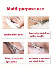200pcs Eyelash Extension Gel Eye Pads, Non-Shedding Eyelash Extension Eye Patches, Eyelash Extension Tools, Eyelash Extension Isolation Protection Tools - Under Eye Gel Pads For Professional Salons And Individuals, DIY Eyelash Extension Supplies - Pink - View 4
