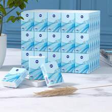 10/20/30包便携纸巾 | 旅行装迷你面巾纸 | 学生便携餐巾纸 | 大包装一次性手帕 - 彩色 - 查看 3